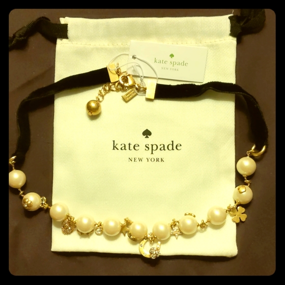 Kate Spade Grandma's Closet Necklace 